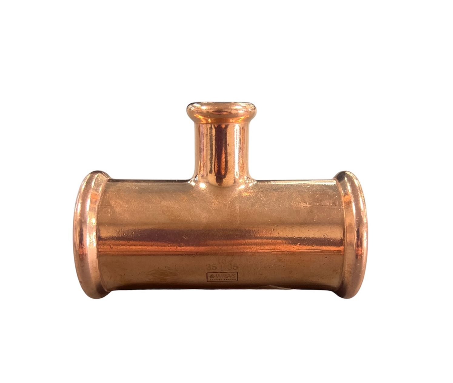 Copper Press Reducing Tee