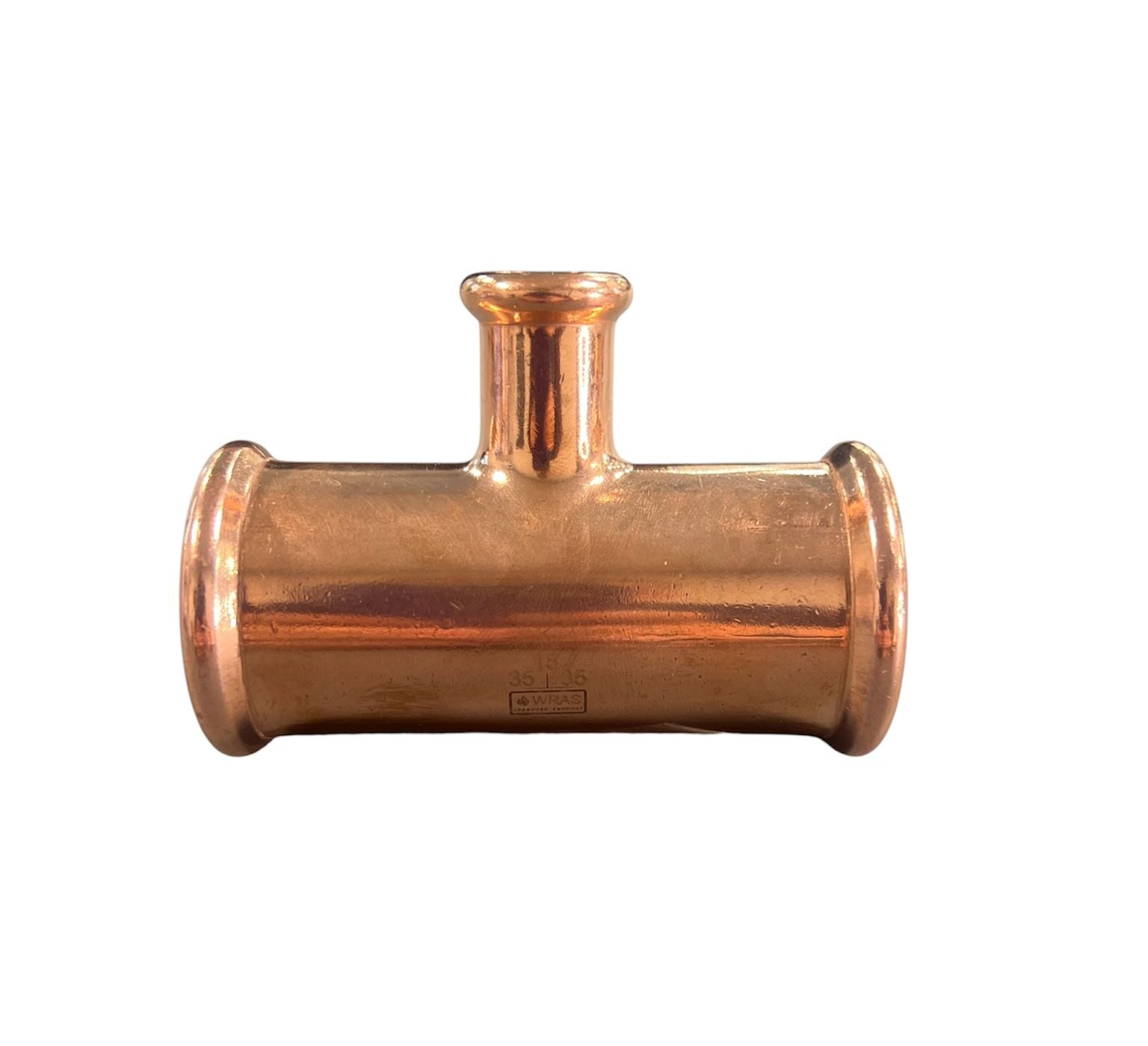 Copper Press Reducing Tee